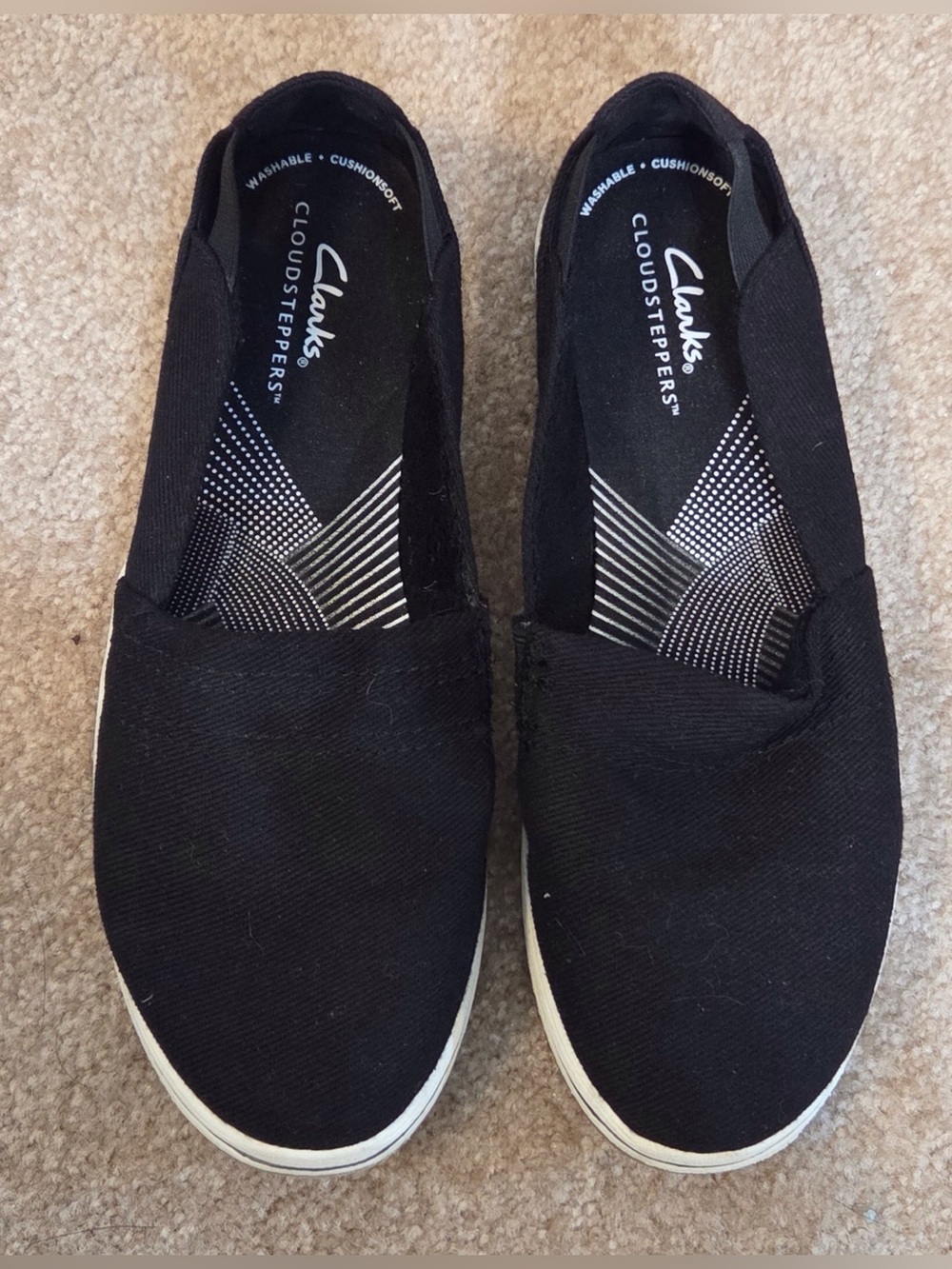 Women’s Clark’s Cloudsteppers Breeze Step II Slip On Sneakers Size 7 1/2
